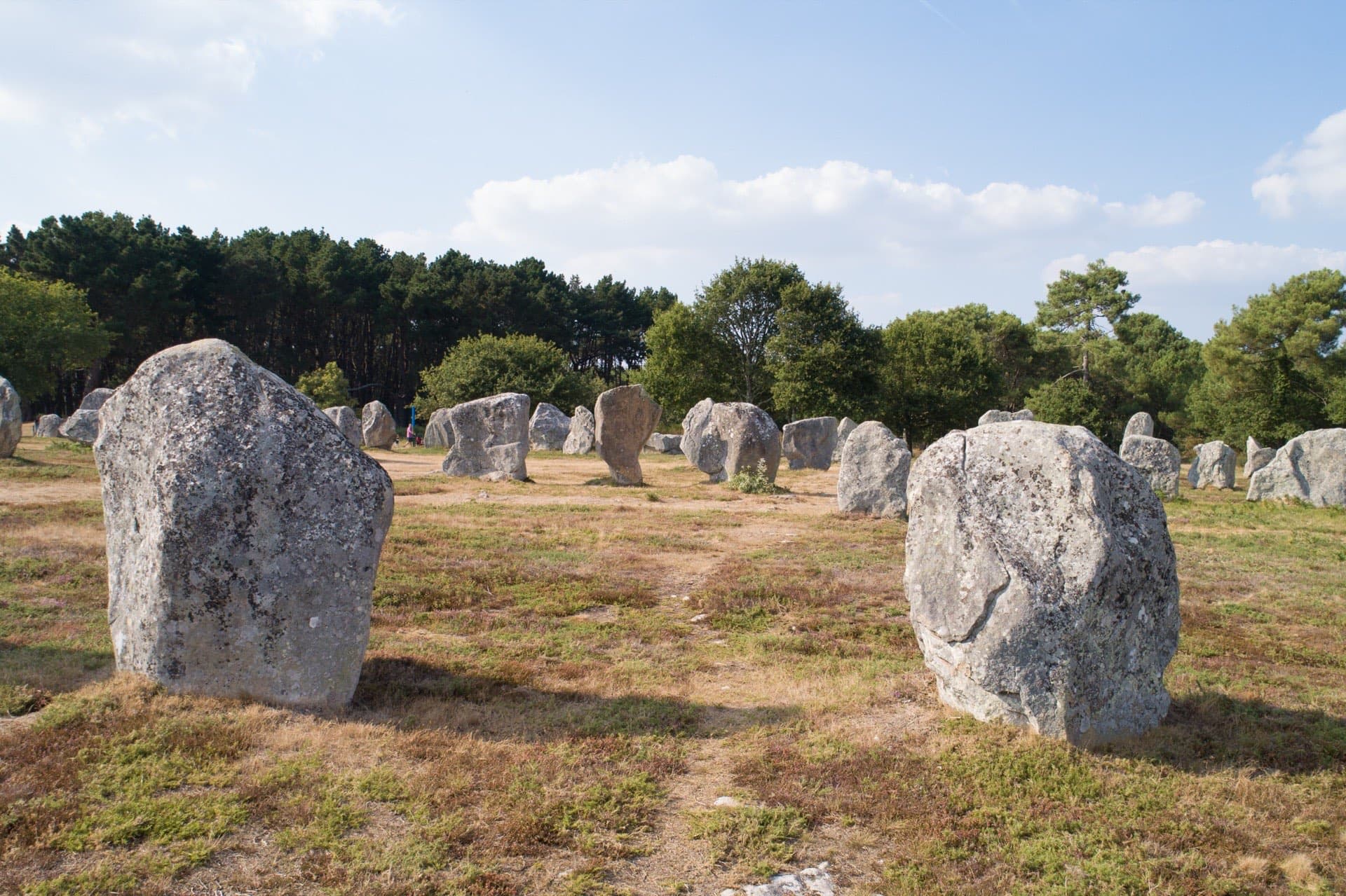 Megalithen von Carnac am Abfahrtsort
